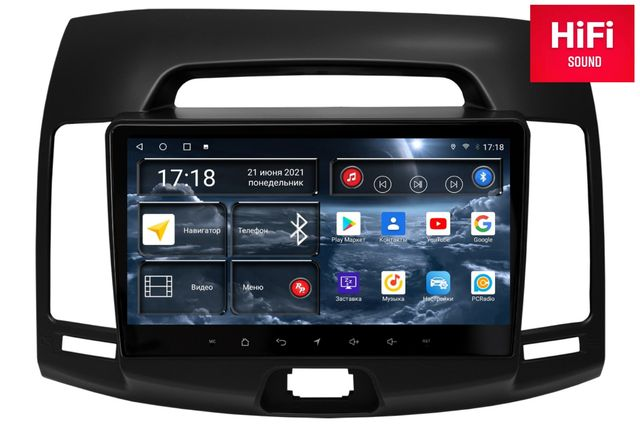 RedPower 75092B Hi-Fi  Hyundai Elantra 4- HD (04.2006 - 09.2011)