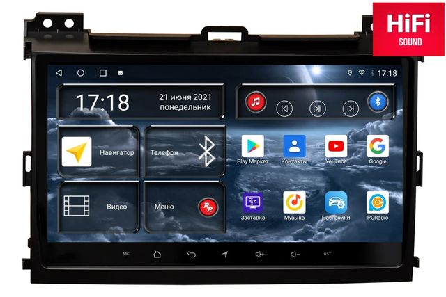 RedPower 75182 Hi-Fi  Toyota Land Cruiser Prado 120 (01.2002-12.2009), Lexus GX470 (11.2002-07.2009)