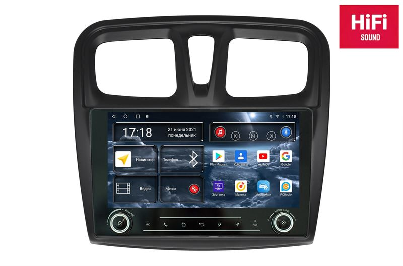 RedPower K75158 Hi-Fi  Renault Logan (03.2014-12.2018), Sandero (09.2012-12.2018)